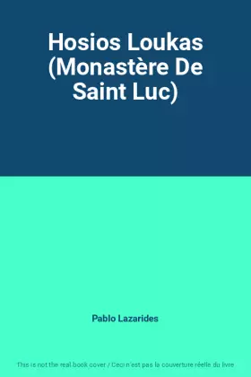 Couverture du produit · Hosios Loukas (Monastère De Saint Luc)