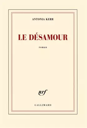 Couverture du produit · Le désamour