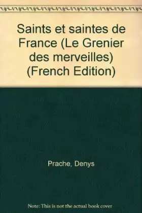 Couverture du produit · Saints et saintes de France                                                                   121997
