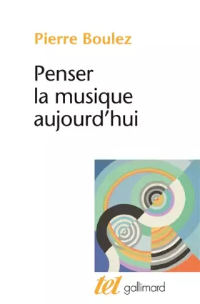 Couverture du produit · Penser la musique aujourd'hui