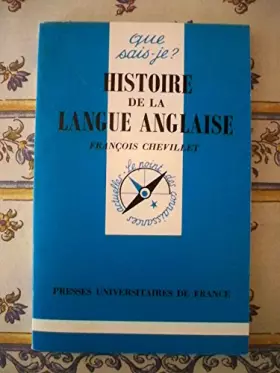 Couverture du produit · Histoire de la langue Anglaise