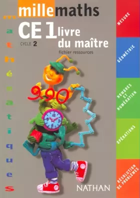 Couverture du produit · Millemaths : CE1 (Manuel du professeur)