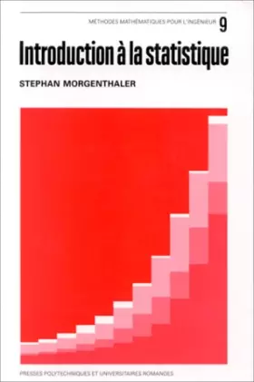 Couverture du produit · Introduction à la statistique
