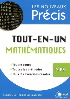 Couverture du produit · Tout-en-un Mathématiques MPSI