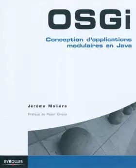 Couverture du produit · OSGi: Conception d'applications modulaires en Java.