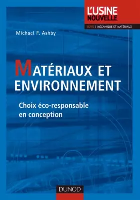 Couverture du produit · Matériaux et environnement - Choix éco-responsable en conception: Choix éco-responsable en conception