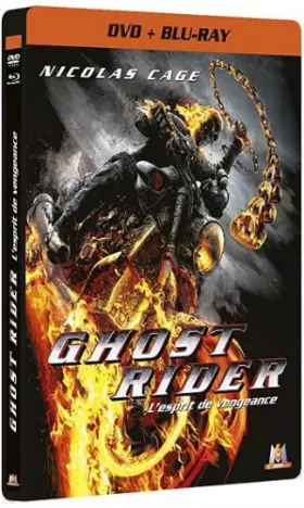 Couverture du produit · Ghost Rider 2 : l'esprit de Vengeance [Blu-Ray + DVD-Édition boîtier SteelBook]
