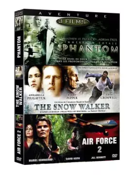 Couverture du produit · Aventure-Coffret 3 Films : Phantom + The Snow Walker + Air Force 2