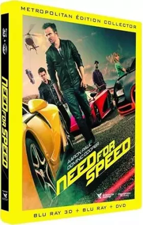 Couverture du produit · Need for Speed [Combo 3D + Blu-Ray + DVD-Édition boîtier SteelBook]
