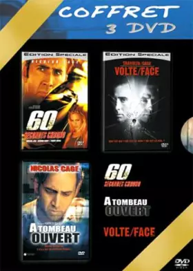 Couverture du produit · Coffret Nicolas Cage 3 DVD : 60 secondes chrono / Volte Face / A tombeau ouvert