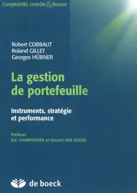 Couverture du produit · Gestion de Portefeuille Strategie et Performance