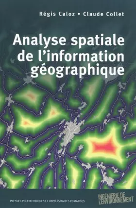 Couverture du produit · Analyse spatiale de l'information géographique