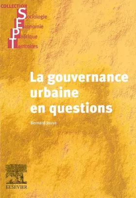 Couverture du produit · La gouvernance urbaine en questions