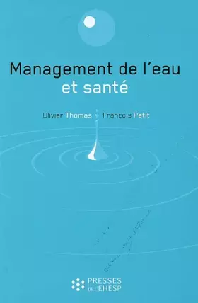 Couverture du produit · Management de l'eau et santé