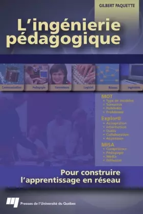 Couverture du produit · INGENIERIE PEDAGOGIQUE. POUR CONSTRUIRE L'APPRENTISSAGE