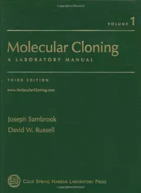 Couverture du produit · Molecular Cloning: A Laboratory Manual, Third Edition (3 Volume Set)