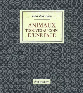 Couverture du produit · Animaux trouvés au coin d'une page