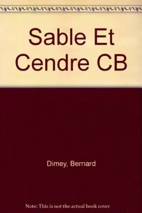 Couverture du produit · Sable et Cendre