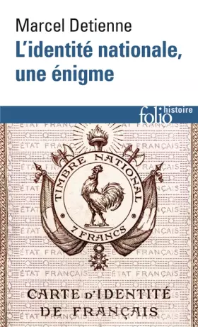 Couverture du produit · L'identité nationale, une énigme