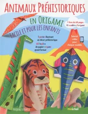 Couverture du produit · Animaux préhistoriques en origami - facile et pour les enfants