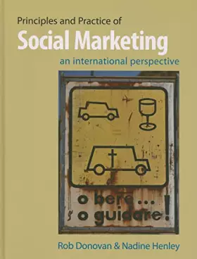 Couverture du produit · Principles and Practice of Social Marketing: An International Perspective