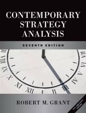 Couverture du produit · Contemporary Strategy Analysis: Text & Cases