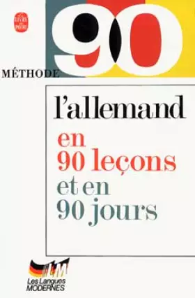Couverture du produit · L'allemand en 90 leçons et en 90 jours