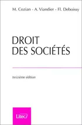 Couverture du produit · Droit des sociétés (ancienne édition)