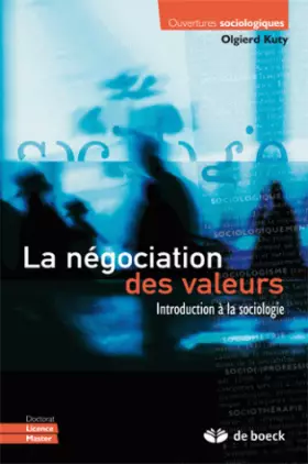 Couverture du produit · La négociation des valeurs