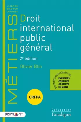 Couverture du produit · Droit international public général