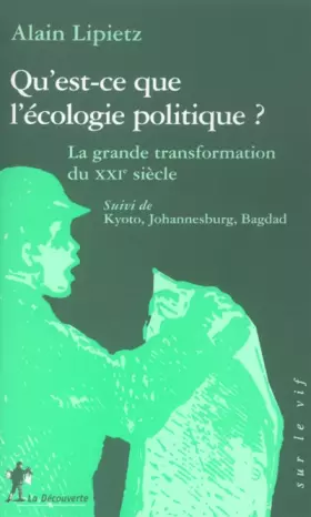 Couverture du produit · Qu'est-ce que l'écologie politique ?