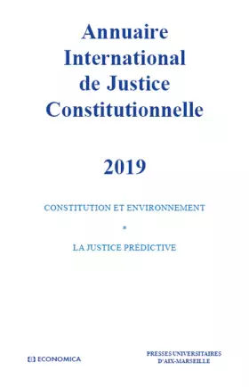 Couverture du produit · Annuaire international de justice constitutionnelle : Tome 35