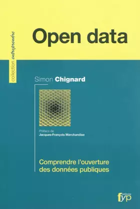 Couverture du produit · L'Open data : Comprendre l'ouverture des données publiques