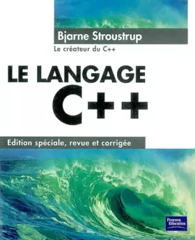 Couverture du produit · Le langage C++