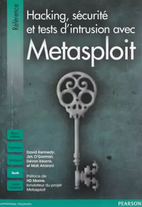 Couverture du produit · Metasploit Sécurité & hacking - Le guide du pentesteur