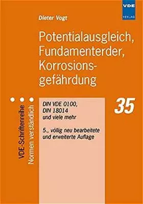 Couverture du produit · Potentialausgleich, Fundamenterder, Korrosionsgefährdung. DIN VDE 0100, DIN 18014 und viele mehr
