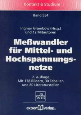 Couverture du produit · Messwandler für Mittel- und Hochspannungsnetze (Kontakt & Studium)