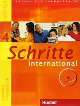 Couverture du produit · Schritte International: Kursbuch Und Arbeitsbuch 4 MIT CD Zum Arbeitsbuch