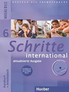 Couverture du produit · Schritte international 6. Kursbuch + Arbeitsbuch mit Audio-CD zum Arbeitsbuch und interaktiven Übungen : Deutsch als Fremdsprac