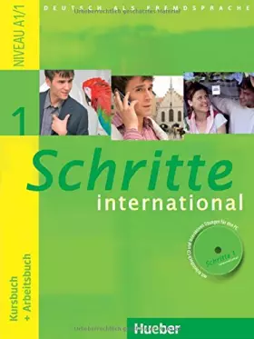 Couverture du produit · Schritte International: Kursbuch Und Arbeitsbuch 1 MIT CD Zum Arbeitsbuch