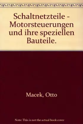 Couverture du produit · Schaltnetzteile, Motorsteuerungen und ihre speziellen Bauteile