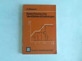 Couverture du produit · Berechnung von Verstärkerschaltungen.
