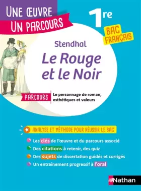 Couverture du produit · Le Rouge et le Noir - Étude de l'oeuvre intégrale et outils pour réussir son BAC Français 2021