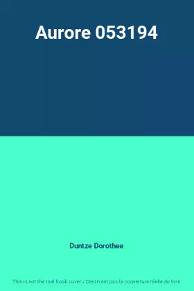 Couverture du produit · Aurore 053194