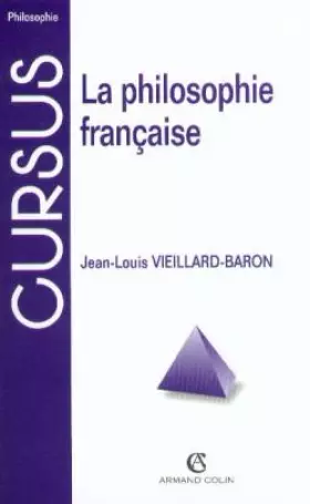 Couverture du produit · Philosophie française