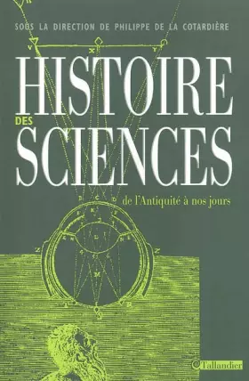 Couverture du produit · Histoire des sciences