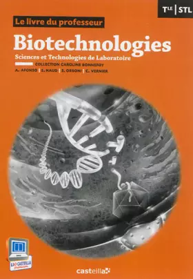 Couverture du produit · Biotechnologies Term STL: Livre du professeur