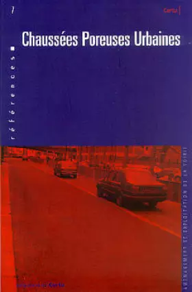 Couverture du produit · Chaussees Poreuses Urbaines. Guide Technique