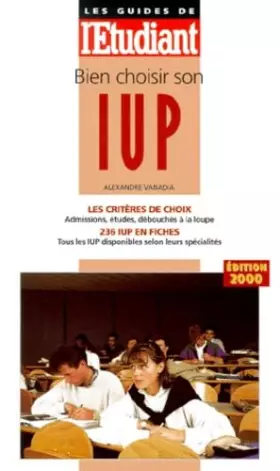 Couverture du produit · Bien choisir son IUP, édition 2000