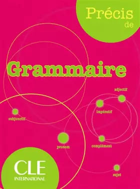 Couverture du produit · Précis de Grammaire - Livre
